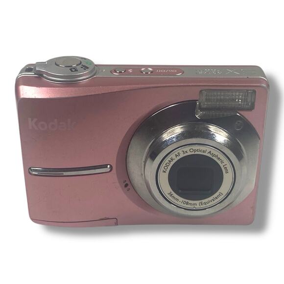 Kodak EasyShare C713 7MP Digital Camera Pink Parts Only Lens Error - Picture 1 of 5